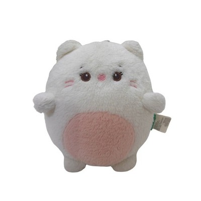 Round Rabbit Plush Cute Round Rabbit Plush Stuffed Animal Soft Bunny Doll Pink Belly Gift ...