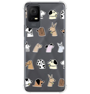 BLOTECH Peluche Custodia Cover per Cubot P60,Custodia Coniglio Peluche Custodia Peloso Carino Protettiva Fluffy Cover Faux Pelliccia Bambine Copertura Caso per Cubot P60 - Marrone