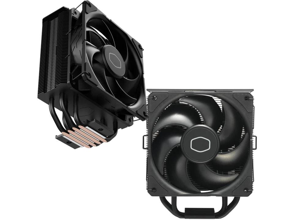 Cooler Master Hyper 212 Black CPU Air Cooler, SickleFlow 120mm Fan, Aluminum Top - Image 2 of 4