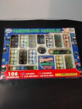 Vintage 1997 IMPERIAL MARVELOUS 106 MARBLES DELUXE SET NO. 3717 NOS