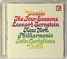 Vivaldi: The Four Seasons -CD Leonard Berstein (JAPAN SICC 2069) John Corigliano