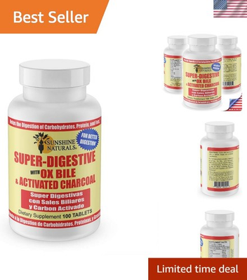 #ad Enhance Digestive Comfort with Natural Ox Bile amp; Activated Charcoal 100 Count $26.99