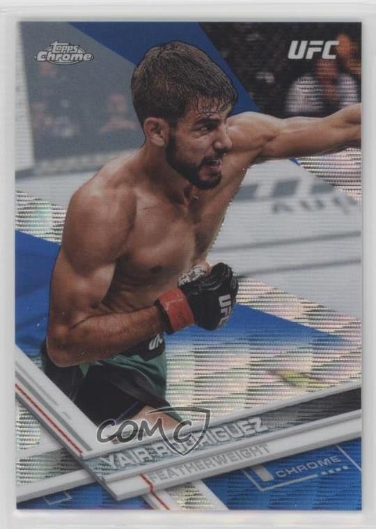 2017 Topps Chrome UFC Blue Wave Refractor /75 Yair Rodriguez Rodríguez #91 1qt