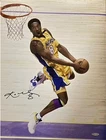 KOBE  BRYANT  -  8  1/2   X   11  GLOSSY   SIGNED  PHOTO  REPRINT
