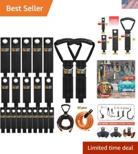 22PCS Heavy-Duty Storage Straps - Ultimate Garage Organization Solution
