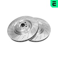 Optimal 2X Bremsscheibe Vorne Ø375 Mm FüR Mercedes-Benz GLE W166 350 D 4Matic