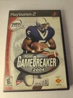 NCAA GameBreaker 2004 CIB PlayStation 2 989 Sports Football Game Manual Included
