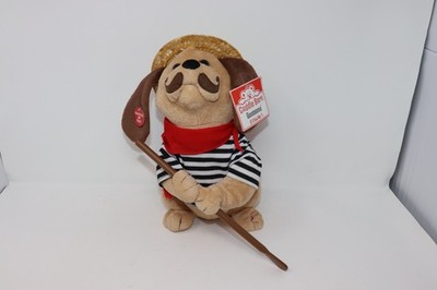 Gondolomio Italian Singing Dog Plush Venice Gondola O Sole Mio Cuddle Barn NWT