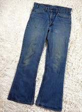 Levi's Vintage 70'S 646 Orange Tab W34 Taron 42 Button Back 8 men Rare US Denim