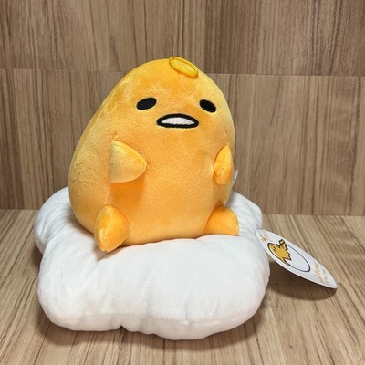 Gudetama The Lazy Egg Sunny Side Up 10'' Tall Anime Plush Sanrio Fiesta 2021
