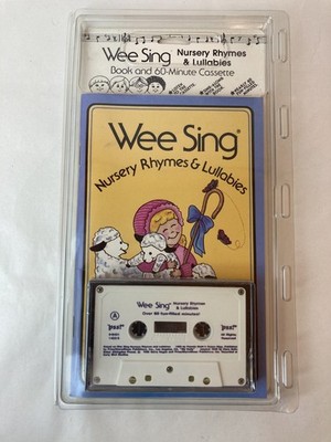 Wee Sing Nursery Rhymes and Lullabies Book Cassette Tape Original Packaging