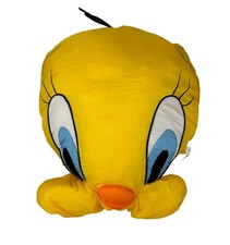 Tweety Bird Large 20" Head Plush Looney Tunes Play by Play 1994 VTG Stuffed Toy