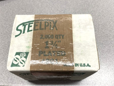 Steelpix 1-3/4" Steel Plated Metal Floral Stemming Picks 2,000 Pieces Box 801