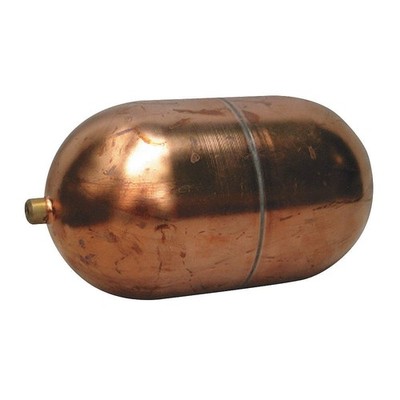 NAUGATUCK GR4X723CU Float Ball,Oblong,Copper,4 In 4LTA7