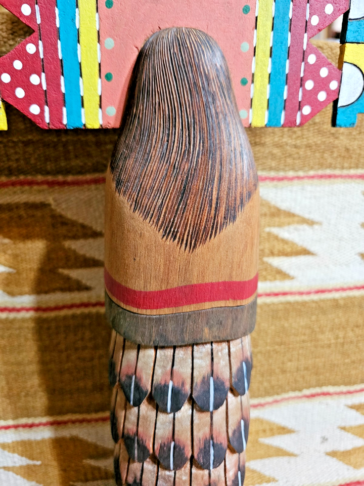 RARE HAND CARVED 19.5