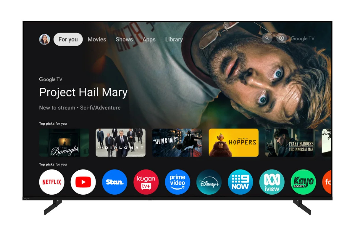 Kogan 55" LED 4K Smart AI Google TV, 55 Inch — image 4