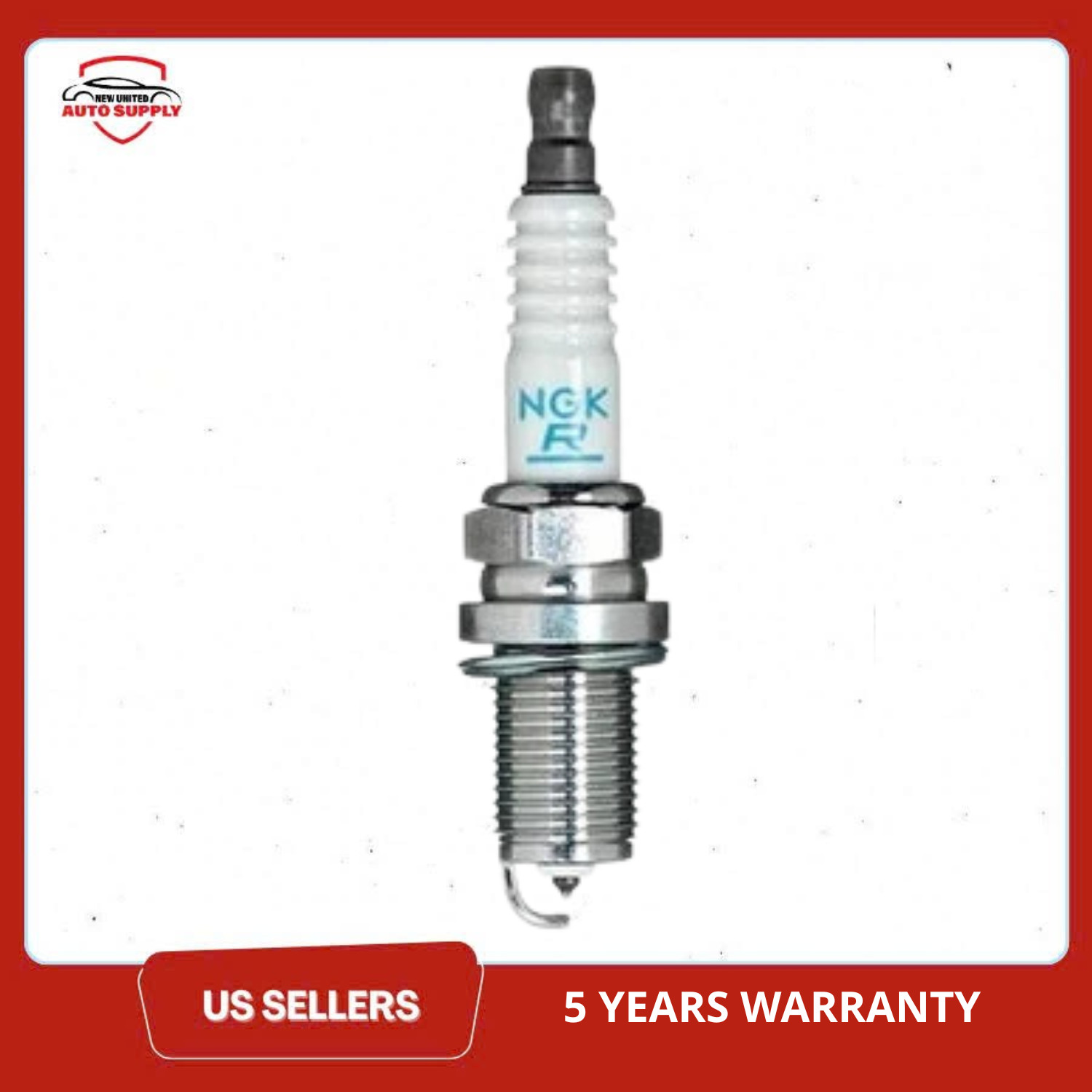 4 Pack Spark Plug Laser Platinum NGK PFR5J-11 4642 GENUINE USA Stock 