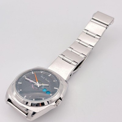 PAUL SMITH FIVE EYES HORIZONTAL MEN'S WRISTWATCH ROUND FACE