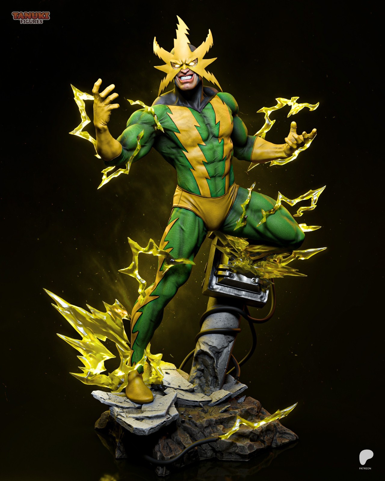 Figura Electro | Spiderman | 300mm UNPAINTED (Ask for Painted)