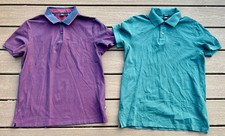 VINTAGE MEN  S HUGO BOSS POLO SHIRTS Medium 2 Shirts