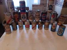 Lot Of Vintage Beer Cans 20 Total Mixed Brands Empty Cans