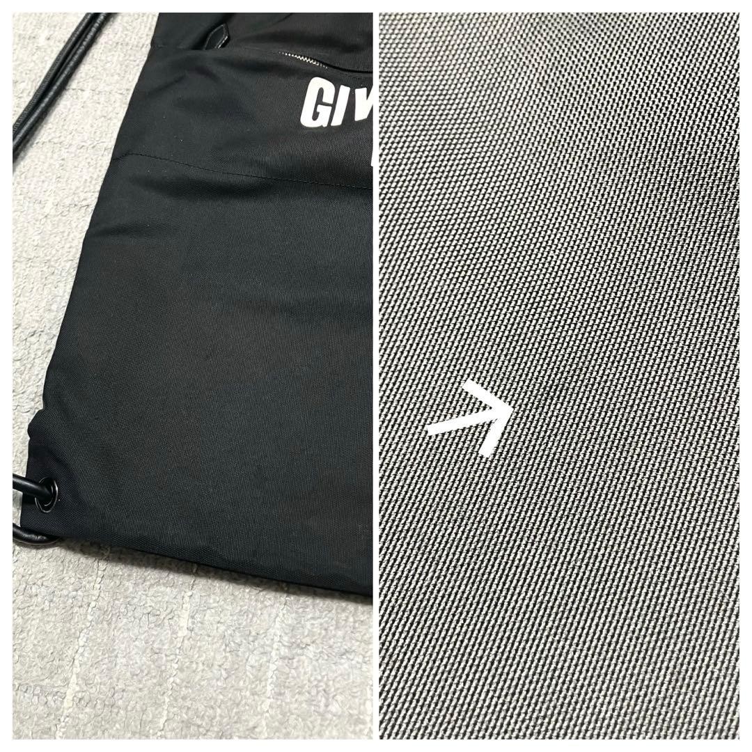 Givenchy Knapsack Backpack Drawstring Bag Black Canvas thumbnail 4