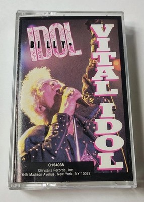 Billy Idol - Vital Idol (Cassette Tape 1987 Chrysalis)
