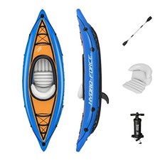 BESTWAY HYDRO-FORCE COVE CHAMPION KAYAK GONFIABILE ADULTO - BLU