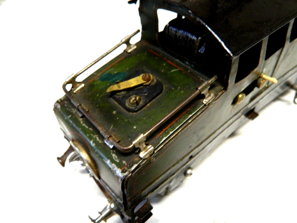 O Scale,France, E.I.,P.O. electric,very early model train, good,needs Restor(HC) - Image 2 of 4