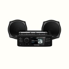 Rockford Fosgate Hd9813sg-stage1 Source Unit & 2-speaker Kit For 1998-2013 Hd