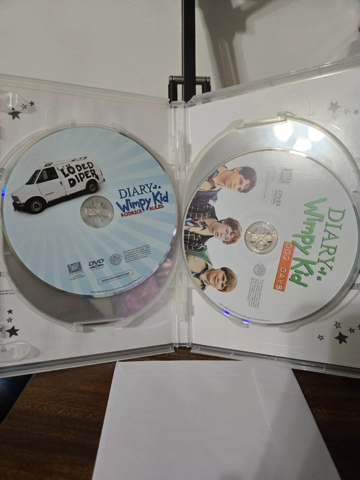 diary of a wimpy kid 1, 2, 3 & 4 dvd USED - Image 3 of 4