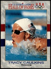 1991 Impel U.S. Olympic Hall of Fame 45 Tracy Caulkins
