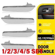 Inside Door Handles For Chevy Silverado Tahoe Suburban Avalanche 19299865 1-5set