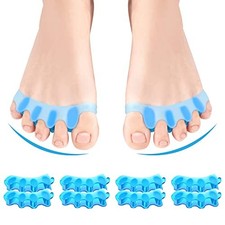 8 PCS Professional Toe Separators. Juzure Silicone Toe Spacers to Correct Bun...