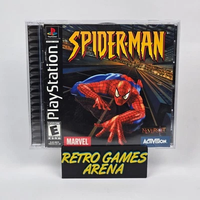 【新品未開封】PS SPIDER-MAN スパイダーマン PS1 Las mejores ofertas en Sony PlayStation 1 juegos de video de