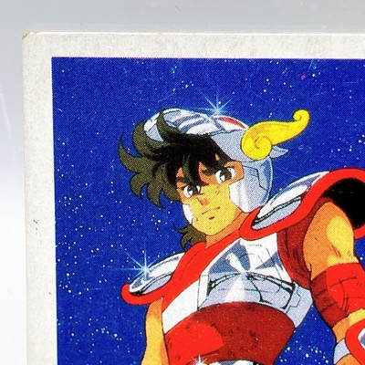 70s Knights of the Zodiac Menko Card Anime Japan Retro toei