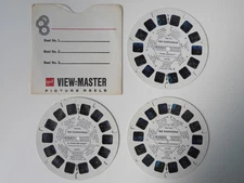 The Flintstones 3 Reel Set B 5141, 5142 & 5143 View-Masters & Sleeve