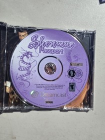 Shenmue (Sega Dreamcast, 2000) W/Manual Passport Manual And Discs 