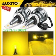 Auxito 880 881 893 Led Light Fog 3000k Gloden Yellow Bulb Super Bright 110set