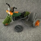 Vtg 1989 TMNT Sewer Cycle Motorcycle w Sidecar Complete Playmates Ninja Turtles