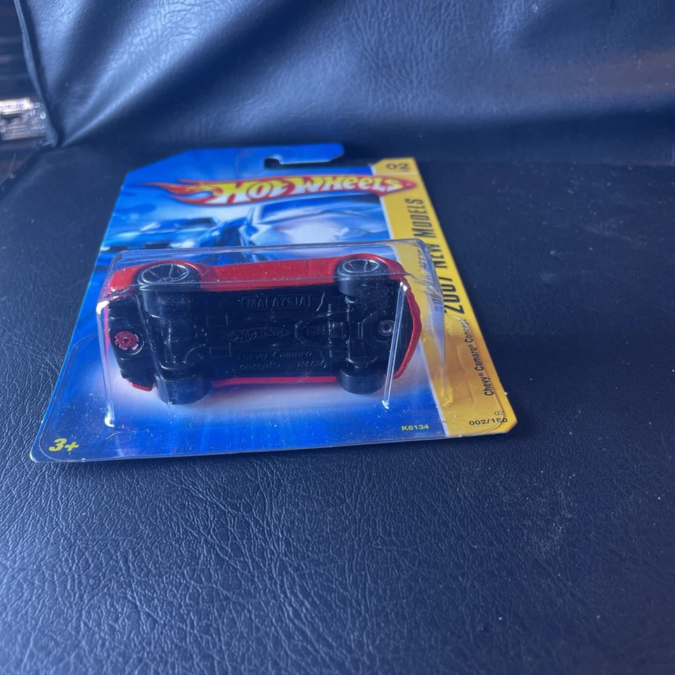 🔥3 2007 Hot Wheels #2 New Models 2/36 CHEVY CAMARO CONCEPT - Image 3 of 4
