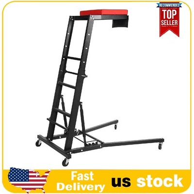 Top Automotive Engine Creeper, 400LBS Adjustable Height 48''-66'' Workshop Creeper