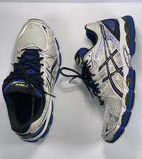 ASICS GEL-Nimbus Silver/Blue/Black/White Low ...