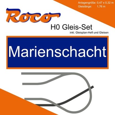 Roco H0 Gleis Set Marienschacht (Diorama) H0 + Neu