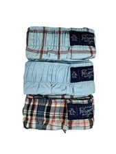 NWT Original Penguin. Sz XL. Men' 3 Pack, Woven Cotton Boxer. Multi  MSRP $39.50