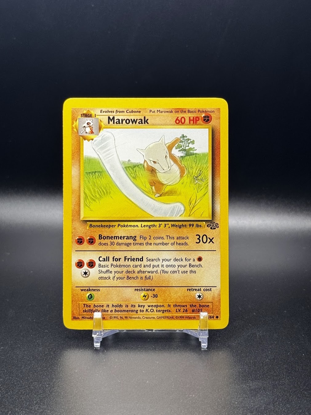 Pokemon Marowak Uncommon Jungle 39/64 NM
