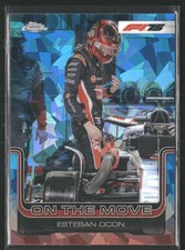 2025 Topps Chrome Sapphire F1 #190 Esteban Ocon On the Move