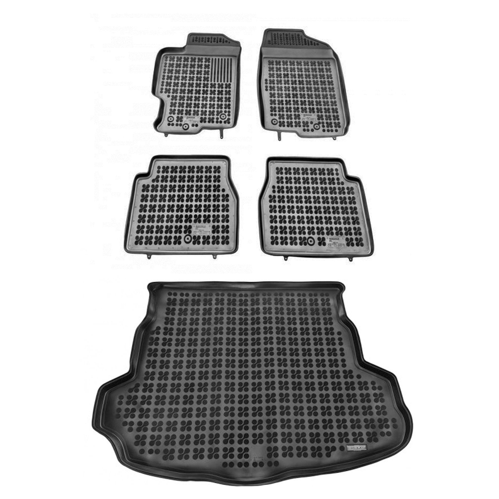 Tapis de sol Mazda 6 II Hatchback premium en velours épais avec finitions sur mesure