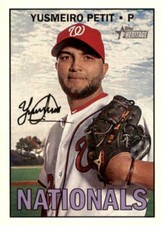 2016 Topps Heritage High Number - Yusmeiro Petit #584