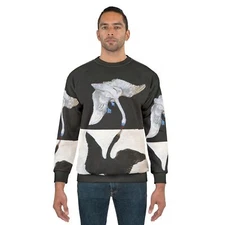 Unisex Sweatshirt Shirt Hilma af Klint The Swan No 1 Abstract Fine Art Print